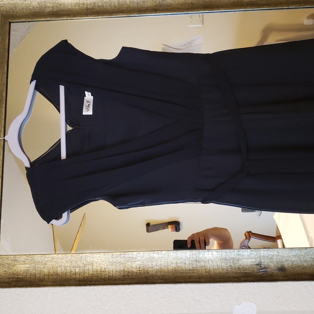 Eliza J Black Wide-Leg Jumpsuit - Picture 11 of 11